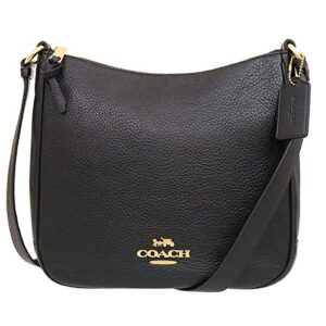 coach women's ellie file bag (black)