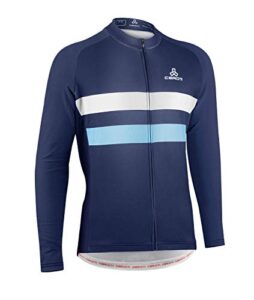 cerotipolar standard fit cycling bike jerseys fleeced, fall winter long sleeve bicycle jackets