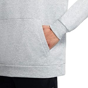 Nike Dri-FIT Men's Pullover Training Hoodie (X-Large, Dark Grey Heather/Black)