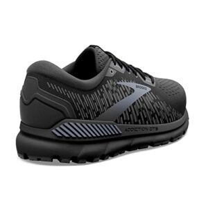 Brooks Men's Addiction GTS 15 Supportive Running Shoe - Black/Black/Ebony - 12 X-Wide