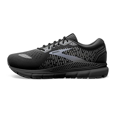 Brooks Men's Addiction GTS 15 Supportive Running Shoe - Black/Black/Ebony - 12 X-Wide