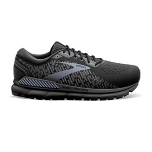 Brooks Men's Addiction GTS 15 Supportive Running Shoe - Black/Black/Ebony - 12 X-Wide