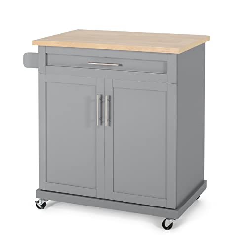 Christopher Knight Home Batavia Kitchen CART, Grey