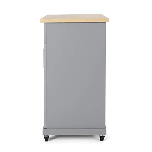 Christopher Knight Home Batavia Kitchen CART, Grey