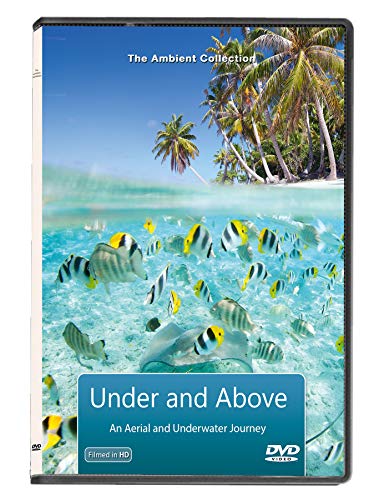 Ocean and Underwater DVD - Under And Above The Pacific Ocean - Fly Over Tropical Paradise - Row over Coral Reefs and Dive With The Turtles