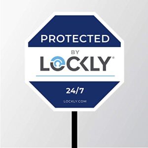 lockly security yard sign