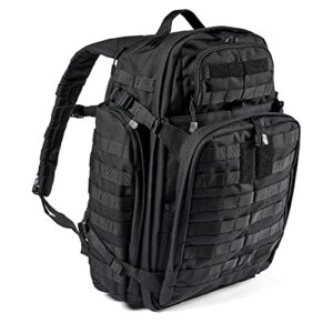 5.11 tactical backpack â€“ rush 72 2.0 â€“ military molle pack, ccw and laptop compartment, 55 liter, large, style 56565, black