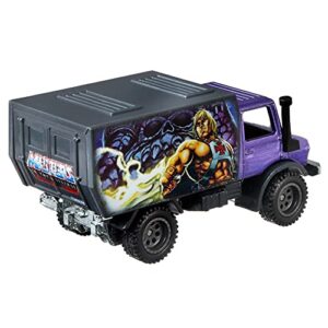 Hot Wheels Pop Culture 88 Mercedes Unimog U1300 of 1:64 Scale Vehicle for Kids Aged 3 Years Old & Up & Collectors of Classic Toy Cars, Featuring New Castings & Themes