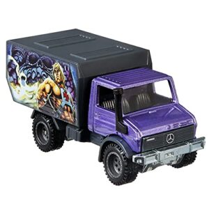Hot Wheels Pop Culture 88 Mercedes Unimog U1300 of 1:64 Scale Vehicle for Kids Aged 3 Years Old & Up & Collectors of Classic Toy Cars, Featuring New Castings & Themes