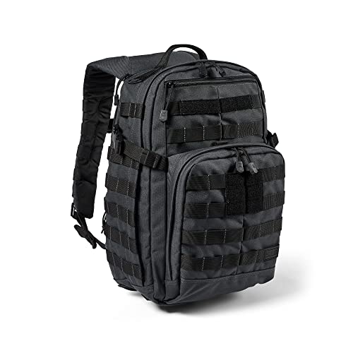 5.11 Tactical Backpack – Rush 12 2.0 – Military Molle Pack, CCW and Laptop Compartment, 24 Liter, Small, Style 56561, Double Tap