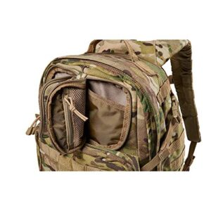 5.11 Tactical Backpack â€“ Rush 24 2.0 â€“ Military Molle Pack, CCW and Laptop Compartment, 37 Liter, Medium, Style 56564, Multicam