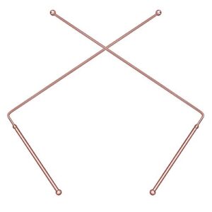 99.9% Copper Dowsing Rods - 2PCS Divining Rods - for Ghost Hunting Tools, Divining Water, Treasure, Buried Items Etc