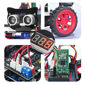 OSOYOO Smart Robot Car kit for Arduino to Learn Programming and Get Hands on Experience of Robotic Assembly for Adults and Kids