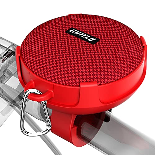 Inwa Bluetooth Speaker for Bike, Wireless Portable Shower Traveling Bike Speaker, Enhanced Bass, Built in Mic for Bicycle Riding, Sports, Pool, Beach, Hiking