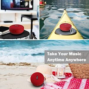 Inwa Bluetooth Speaker for Bike, Wireless Portable Shower Traveling Bike Speaker, Enhanced Bass, Built in Mic for Bicycle Riding, Sports, Pool, Beach, Hiking