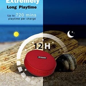 Inwa Bluetooth Speaker for Bike, Wireless Portable Shower Traveling Bike Speaker, Enhanced Bass, Built in Mic for Bicycle Riding, Sports, Pool, Beach, Hiking