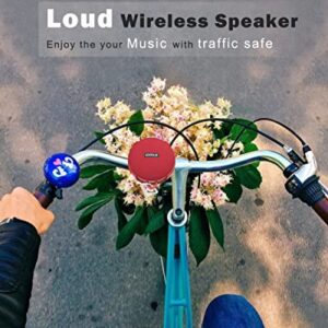 Inwa Bluetooth Speaker for Bike, Wireless Portable Shower Traveling Bike Speaker, Enhanced Bass, Built in Mic for Bicycle Riding, Sports, Pool, Beach, Hiking