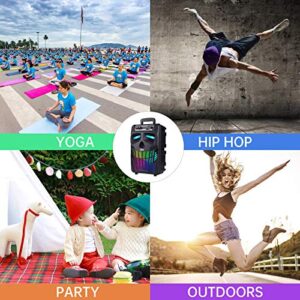 E I F E R Compact Bluetooth Speaker with Microphone - Portable Wireless Speaker for Hands-Free Rechargeable Battery with 4 Hours Playtime - Compatible with Smartphones and Tablets
