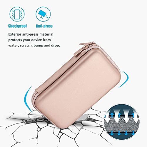 ProCase 14-15.6 Inch Laptop Sleeve Case Protective Bag Bundle with Hard Storage Carrying Case for MacBook Air/Pro Power Adapter