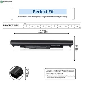 807956-001 HS03 HS04 Battery for HP Pavilion 15-BA 15-AY 15-AC 15-AF 17-X Series 15-ba079dx 15-ba009dx 15-ay009dx 15-ay011nr 15-ay014dx 15-ay041wm 15-ac121dx 15-af131dx 17-x037cl 17-x115dx 17-x051nr