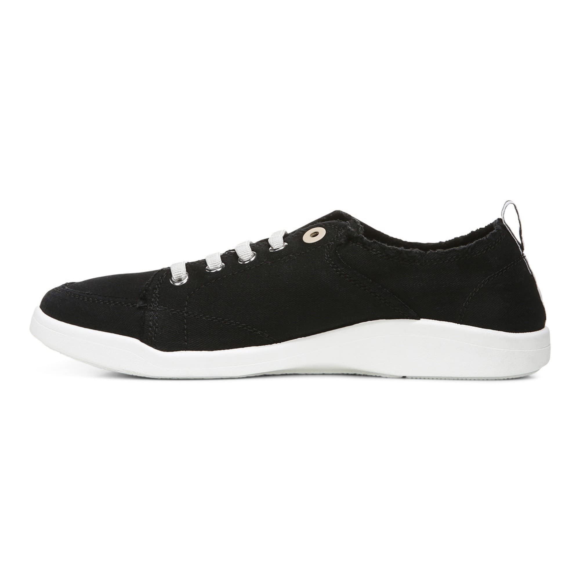 Vionic Pismo Women's Casual Supportive Sneaker Black Canvas - 8.5 Medium