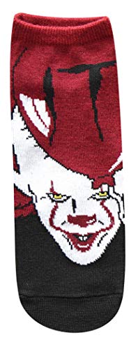 Hyp IT Movie Pennywise You'll Float Too Stephen King Juniors/Womens 5 Pack Ankle Socks