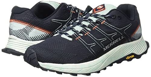 Merrell Women's Moab Flight Hiking Shoe, Navy, 8.5