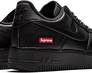 Nike Mens Air Force 1 Low CU9225 001 Supreme - Mini Box Logo Black - Size 9