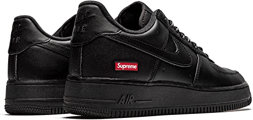 Nike Mens Air Force 1 Low CU9225 001 Supreme - Mini Box Logo Black - Size 9