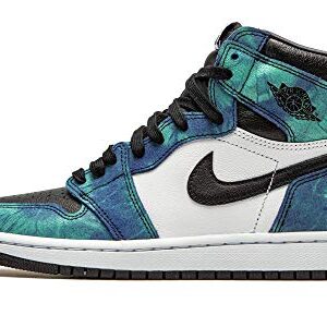 Jordan Womens Air 1 High WMNS CD0461 100 Tie-Dye - Size 8.5W