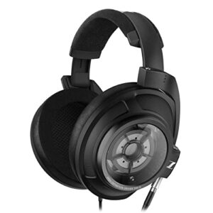 sennheiser hd 820 over-the-ear audiophile reference headphones - ring radiator drivers (black) (renewed)