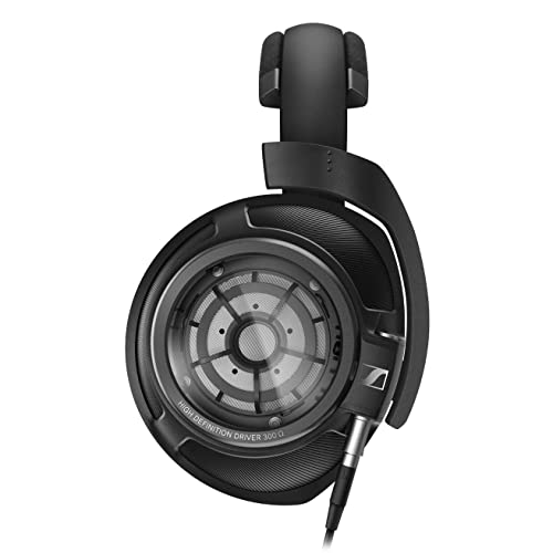 Sennheiser HD 820 Over-the-Ear Audiophile Reference Headphones - Ring Radiator Drivers (Black) (Renewed)