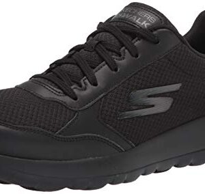 Skechers mens Gowalk Max-athletic Workout Walking Shoe With Air Cooled Foam Sneaker, Black 2, 13 X-Wide US