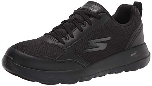 Skechers mens Gowalk Max-athletic Workout Walking Shoe With Air Cooled Foam Sneaker, Black 2, 13 X-Wide US