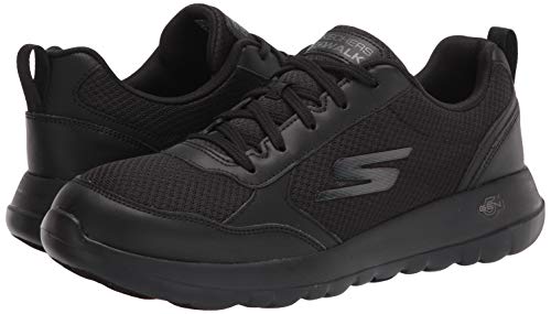 Skechers mens Gowalk Max-athletic Workout Walking Shoe With Air Cooled Foam Sneaker, Black 2, 13 X-Wide US