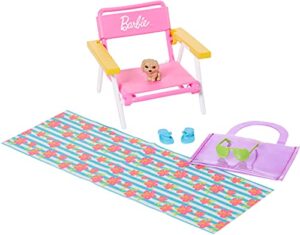 barbie beach lounger accessory pack