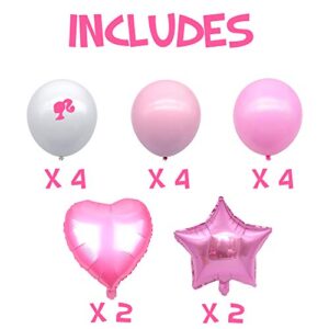 16 Balloons Girl Party Supplies Balloons Party Decorations Birthday Party Favor for Girls