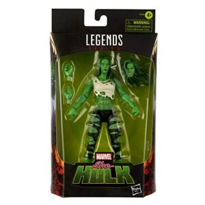 Marvel Hasbro Legends Series Avengers 6-inch Scale She-Hulk Figure and 3 Accessories for Kids Age 4 and Up