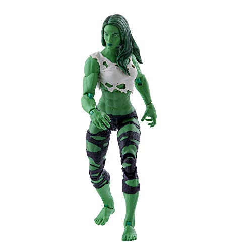 Marvel Hasbro Legends Series Avengers 6-inch Scale She-Hulk Figure and 3 Accessories for Kids Age 4 and Up