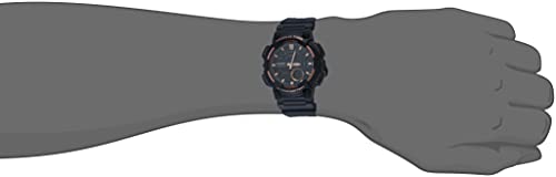 Casio 10-Year Battery Quartz Resin Strap Black 28.4 Casual Watch (Model: AEQ-110W-2A3VCF) Rose Gold