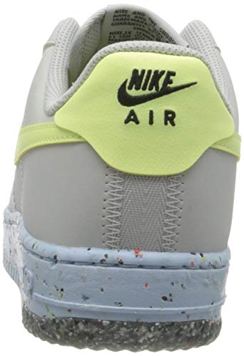 Nike Women's Air Force 1 Crater Basketball Shoe, Pure Platinum Barely Volt Summit White, 4 UK