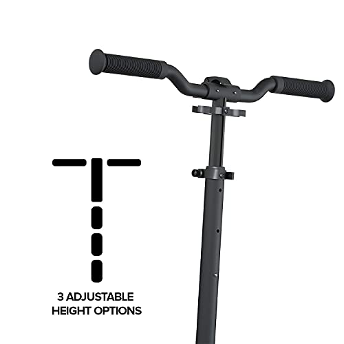 6KU Kick Scooter for Kids Ages 8-12 with Suspension System, Adjustable Height, Quick-Folding Design, and Shoulder Strap - Safe and Smooth Ride for Big Kids Ages 6-12