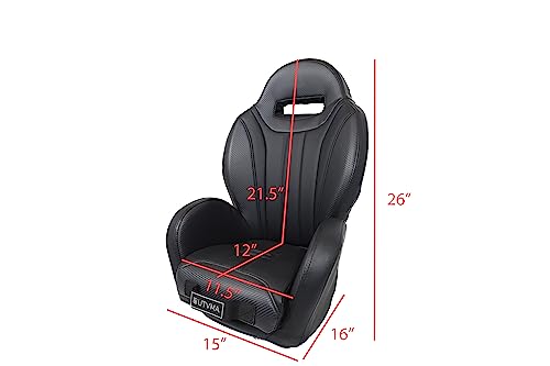 UTVMA Mini Bucket Seat for kids (Fits Stock and Aftermarket Seats)