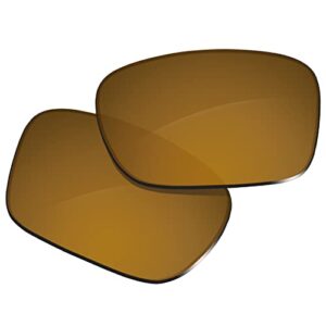glintbay 100% precise-fit replacement sunglass lenses for bose tenor bmd0010 - polarized bronze gold mirror
