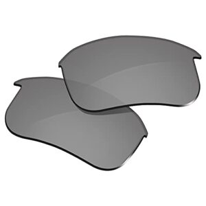 glintbay 100% precise-fit replacement sunglass lenses for bose tempo bmd0011 - polarized metallic silver mirror