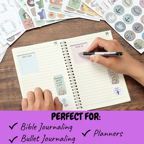 Mr. Pen- Christian Journaling Stickers, 31 Sheets, 1034 pcs, Christian Stickers for Planners and Journals, Christian Stickers, Religious Stickers, Bible Journaling Stickers, Bible Journaling Supplies