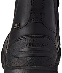 KEEN Men's Revel 4 Mid Height Polar Insulated Waterproof Chelsea Boot, Black/Black, 9.5