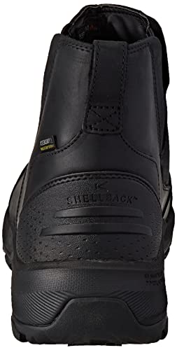 KEEN Men's Revel 4 Mid Height Polar Insulated Waterproof Chelsea Boot, Black/Black, 9.5