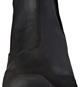 KEEN Men's Revel 4 Mid Height Polar Insulated Waterproof Chelsea Boot, Black/Black, 9.5