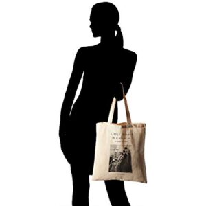 Literary tote bag. Handbag with book design. Book Bag. Library bag. Market bag (Little Women)